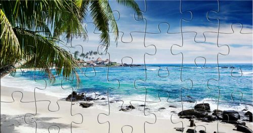 Picture frame ALUMINIUM frame Alu G PUZZLE 96x68cm 2000 pieces.