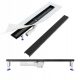 Aquabad SDS Black Matt linear drain, NIVEAU 80 cm