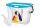 Food Container 6L WASHING POWDER CONTAINER with spatula