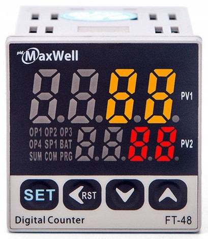 MaxWell counter 24V pulse counter