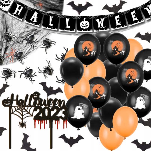  HALLOWEEN DECORATION SET Dark Large 43 pcs.