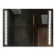 Framado wall mirror, rectangular, 80 x 60 mm