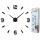  Large wall clock, 80-120 cm, black, 12 digits