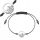  Silver bracelet on a string BLACK MOUNTAINS FOREST