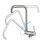 Lyro series stand kitchen faucet, silver