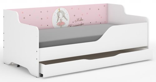  Wooden toy Lilu bed 84 x 164 cm multicolored