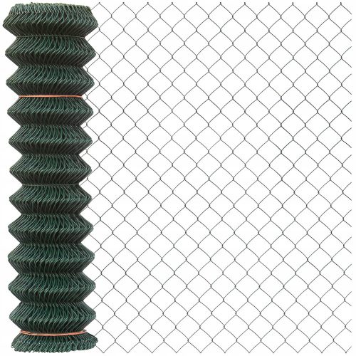 Coated wire mesh fence 100 cm 20 m