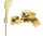 Mexen Aries wall-mounted bath and shower mixer, gold