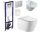 Paxe series of wall-mounted toilet bowls