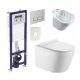 Paxe series of wall-mounted toilet bowls