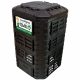Composter - GoodMajster 1-Kammer-Composter, 1260 l, black