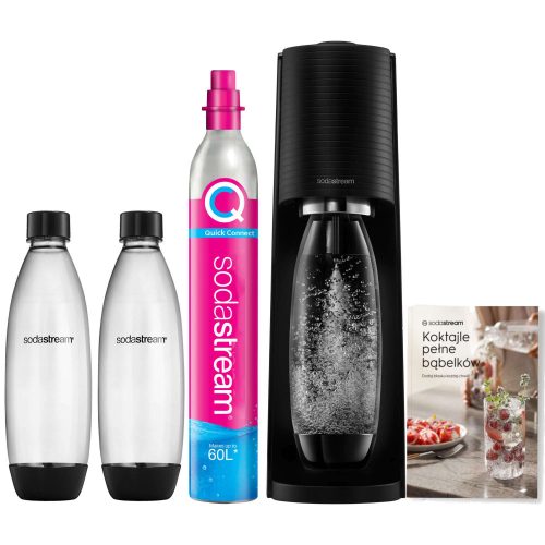  Soda Stream Terra Soda Maker + Bottles