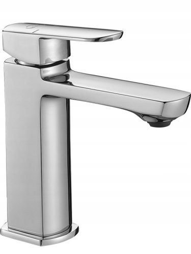 Laveo Calla floor-standing washbasin mixer, chrome