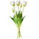 Artificial Flowers and Fruits TULIP SILICONE TULIP BOUQUET HOW TO LIVE