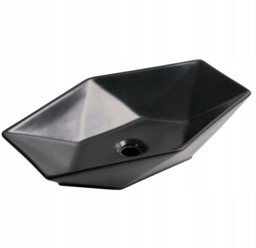 Asymmetrical countertop washbasin Kerra KR