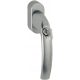 Hoppe silver window handle