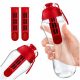  Dafi Soft Filter Bottle + 2 Filters 0.5 l, red