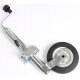 Jockey wheel WITH clamp, full 200 mm UP to the trailer