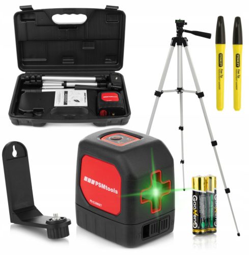  PSM TOOLS GREEN CROSS LASER + HOUSING + TRIPOD