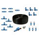  Set of drip tape + 22 accessories WaterCLOSE 1000 x 10 cm