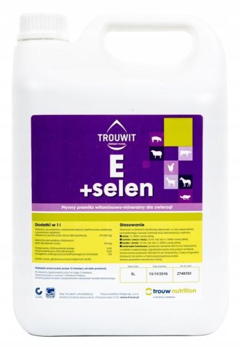 Trouwit E+Selenium 5L vitamines pour chevaux