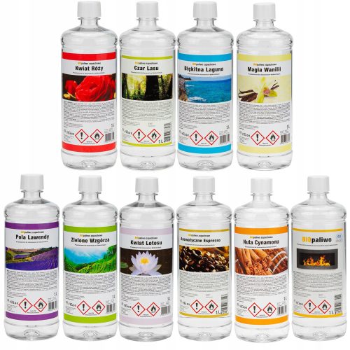 SCENTED BIOFUEL SET OF ALL SCENTS 10L