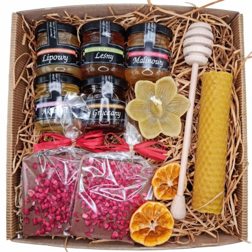  HONEY CHOCOLATE CANDLE GIFT SET