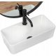 Rea Mery rectangular countertop washbasin