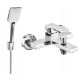 Mexen Uno single-lever wall-mounted bathtub, chrome