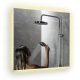 Bathroom mirror DERTUM wall mirror, rectangular, 700 x 600 mm