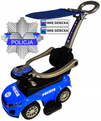  Ride-on, Walker, Pusher, 4-in-1, Car with Hood, TAB