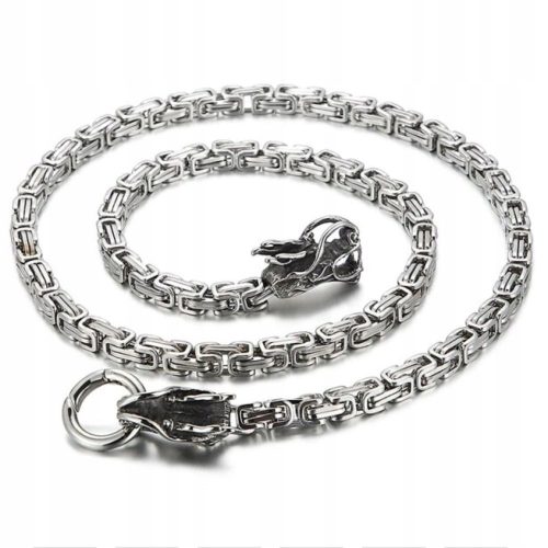  NORDIC DRAGONS NECKLACE ON ROYAL CHAIN