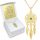  myClover dream catcher necklace, 333 gold, 45 cm