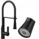 Granitan VEGAS black kitchen faucet