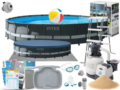 Intex Rundrahmenpool 610 x 610 cm