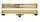Estiva JUST LINE GOLDEN linear drain 60 cm