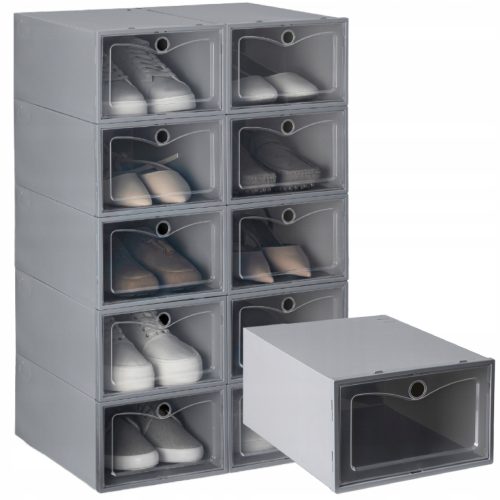  Shoe cabinet 4convy 22.5 x 14 x 32 cm shades of gray