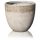  Polnix flowerpot, 44 cm x 45 x 44 cm, diameter 45 cm, plastic in brown and beige tones