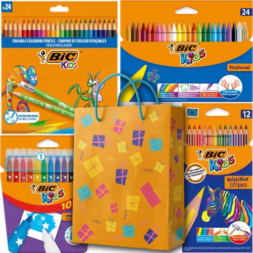  BIC ARTIST SET, ARTISTIC GIFT, LARGE