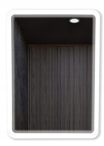 Bathroom mirror Framado wall mirror, rectangular, 50 x 70 mm