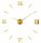 Clock for home MAMDIY golden wall clock 130 cm