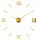 Clock for home MAMDIY golden wall clock 130 cm