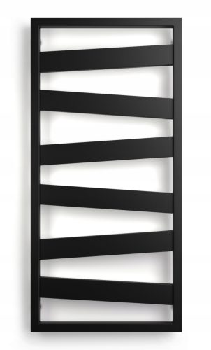  Water bathroom radiator Scarlet 525 W 530 x 1100 mm black