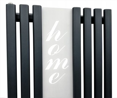 Szkarłat 831 W black decorative radiator