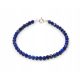  LAPIS LAZULI bracelet Lazurite beads, 4mm facet