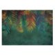 Photo wallpaper PALM LEAVES concrete imitation 416x254