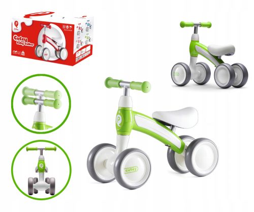  Qplay Cutey 12" balance bike, green