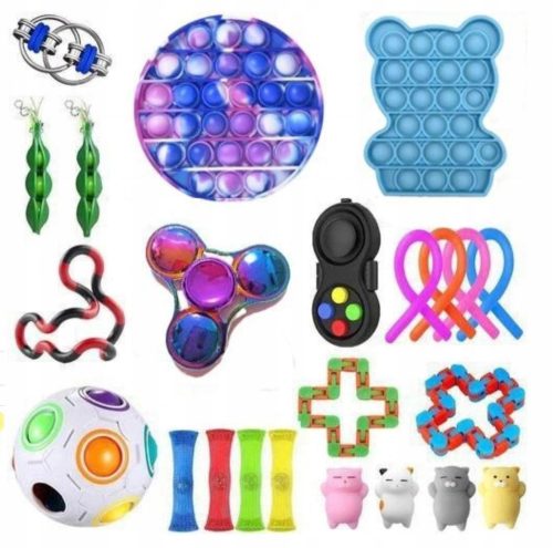  FIDGET TOYS BUBBLE ANTI-STRESS TOY SET