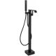 Freestanding single-lever bath and shower faucet Rea Carat black