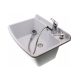 Zelvo Eco washbasin, shades of grey